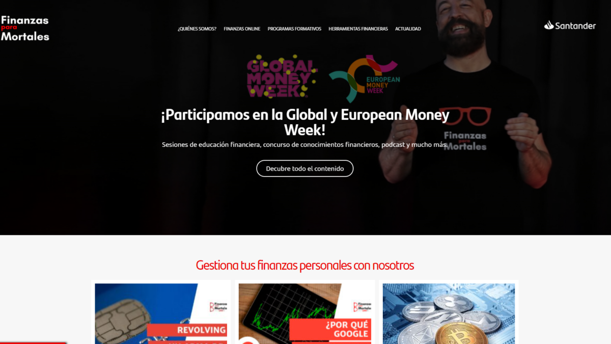 Finanzas para Mortales participa en laGlobal Money Week