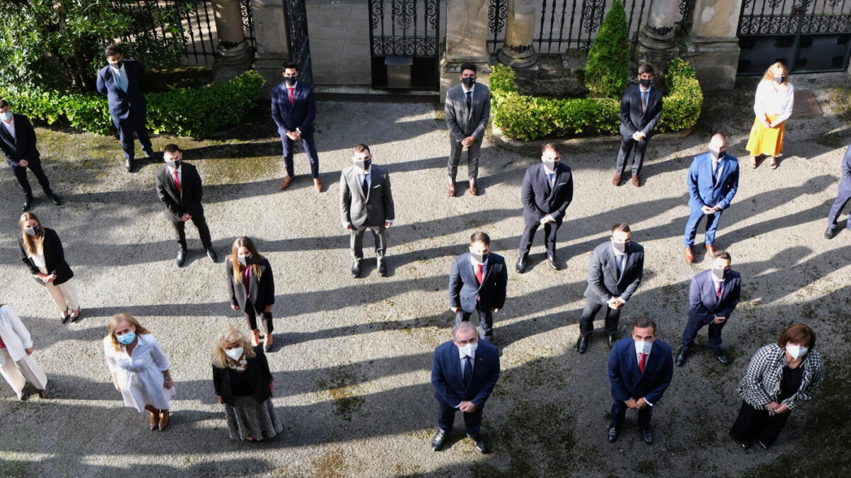 Alumnos de la actual promoción del Máster en Banca y Mercados Financieros