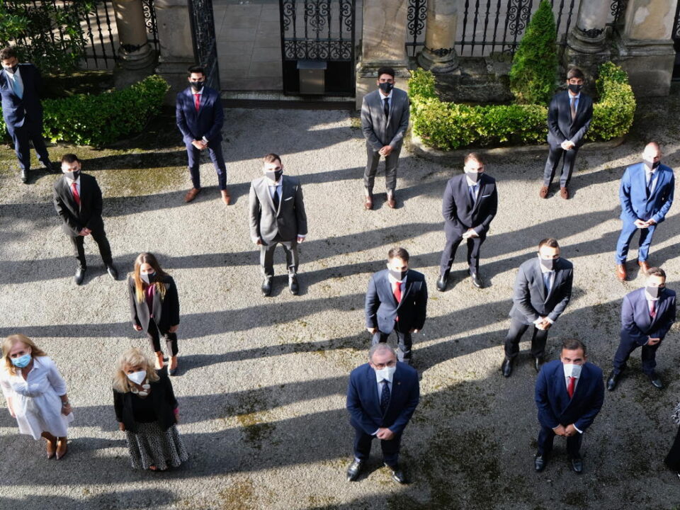 Alumnos de la actual promoción del Máster en Banca y Mercados Financieros